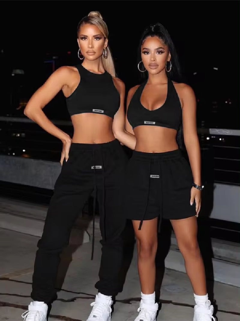 Sporty Two Piece Set for Gym Workout 